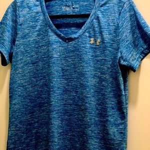 Blue athletic tee medium